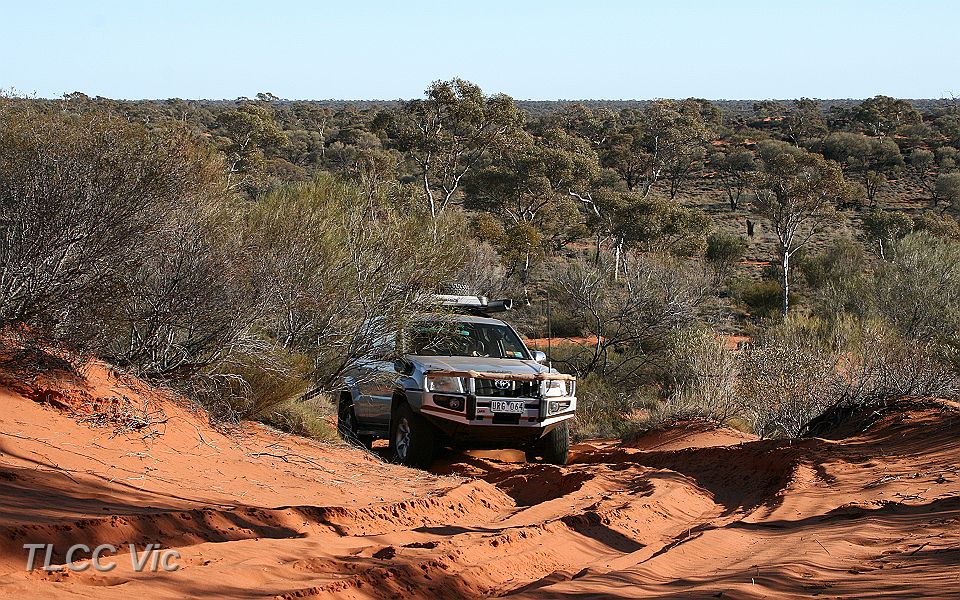 13-Cavok tackles the sand dune near the Aircraft Wreck.JPG